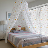 Dog Paw Woof Printed Canopy