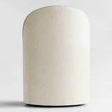 Doris Rolling Upholstered Dining Chair With Castors (1-Piece)