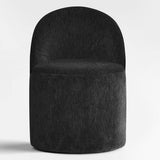 Doris Rolling Upholstered Dining Chair With Castors (Set of 4)