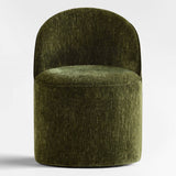 Doris Rolling Upholstered Dining Chair With Castors (Set of 6)