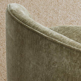Doris Rolling Upholstered Dining Chair With Castors (Set of 2)