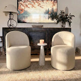 Doris Modern Small Accent Chair (Set of 2)