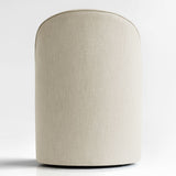 Doris Rolling Upholstered Dining Chair With Castors (Set of 2)