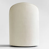Doris Rolling Upholstered Dining Chair With Castors (Set of 6)