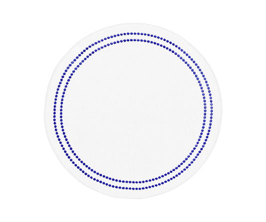 Royal Blue Round Placemats