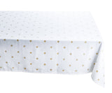 Gold Dot Tablecloth