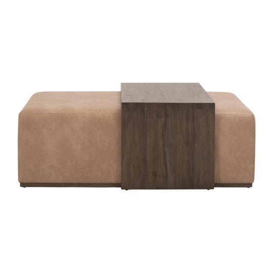 Dovetail Upholstered Coffee Table
