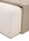 Dovetail Upholstered Coffee Table