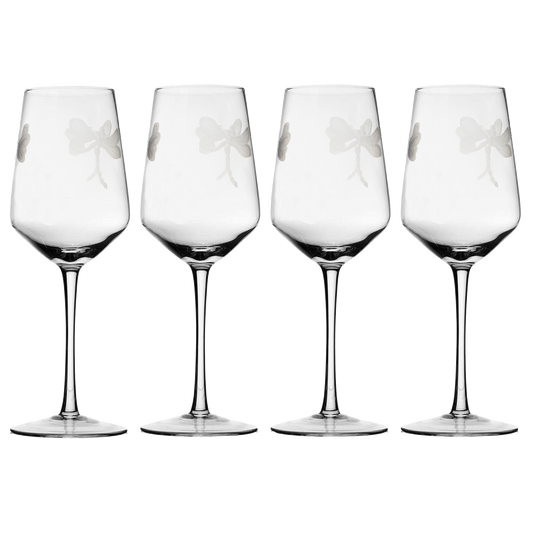 Stemmed Dragonfly Wine Glasses For White and Red Wine