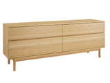 Monterey 4 Drawer Double Dresser, Wheat