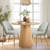 Edwin Modern Upholstered Dining Chair (Set of 2)