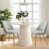 Edwin Modern Upholstered Dining Chair (Set of 2)