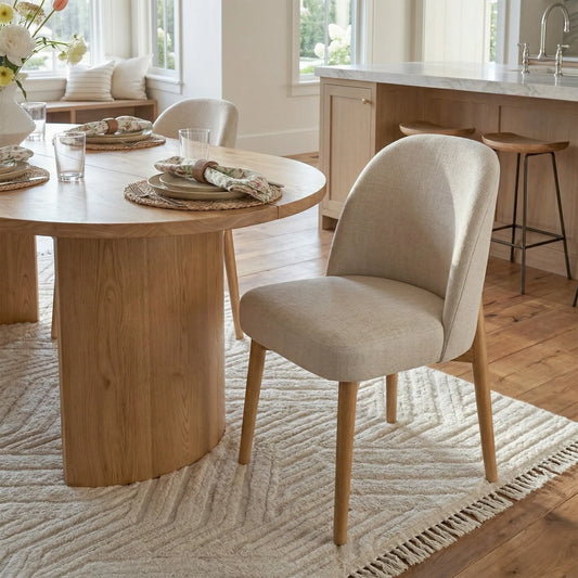 Dwen & Havana 79" Oval Dining Table Set for 6 (7-Piece)