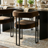 Dwen & Mia 79" Oval Dining Table Set for 6 (7-Piece)