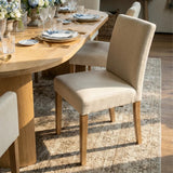 Dwen & North 79" Oval Dining Table Set for 6 (7-Piece)