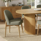 Dwen & Havana 79" Oval Dining Table Set for 6 (7-Piece)