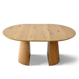 Dwen 47"-65"-83" Extendable Oval Dining Table – 3-in-1 Design