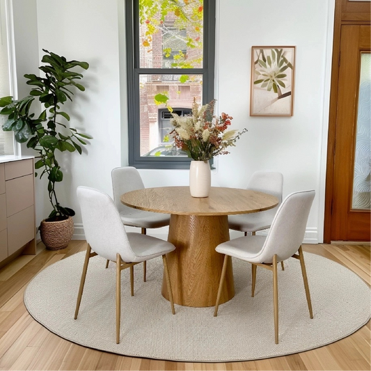Oslo Modern Upholstered Dining Chair (Set of 4)