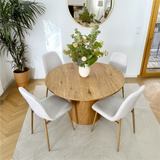 Oslo Modern Upholstered Dining Chair (Set of 4)