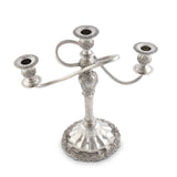 Flore Spring Pewter Candlestick