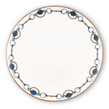 Amarillo Concho Pattern Bone China Round Dinner Plate