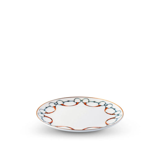 Wellington Bit Pattern Bone China Round Bread Plate