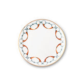 Wellington Bit Pattern Bone China Round Bread Plate