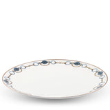Amarillo Concho Pattern Bone China Round Charger Plate