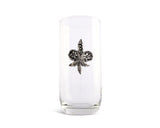 Fleur De Lis Ice Tea Glass