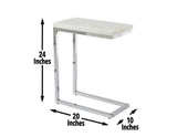 Echo 3-Piece Marble Top Set (Cocktail & 2 End Tables)