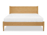 Ria Queen Platform Bed, Caramelized