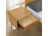 Ria 1 Drawer Nightstand, Caramelized