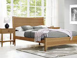 Willow Eastern King Platform Bed, Caramelized
