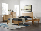 Willow Queen Platform Bed, Caramelized