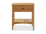 Willow 1 Drawer Nightstand, Caramelized