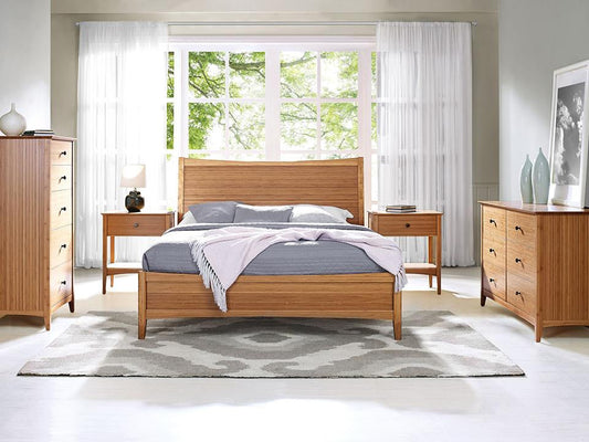 Willow Six Drawer Dresser, Caramelized