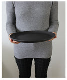 Stoneware Flat Dinner Plate | Edan 11.2"