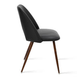 Edwin Modern Faux Leather Dining Chair (Set of 4)