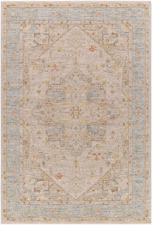 Ehan Cream Thick Luxe Oushak Rug