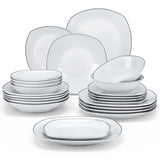 Elisa 24 Piece Dinnerware Set