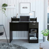 Manaos Writing Computer Desk , Multiple Shelves, One Drawer