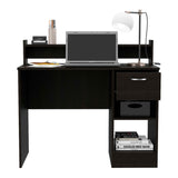 Manaos Writing Computer Desk , Multiple Shelves, One Drawer