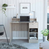 Manaos Writing Computer Desk , Multiple Shelves, One Drawer