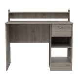 Manaos Writing Computer Desk , Multiple Shelves, One Drawer
