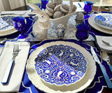 Oval Placemats Set of 4 - Cotton Placemats