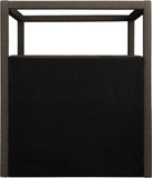 Eden Canopy Bed - Luxury Boucle Fabric Design for Serene Sleep, Elegant Style, and Cozy Retreat