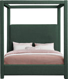 Eden Canopy Bed - Luxury Boucle Fabric Design for Serene Sleep, Elegant Style, and Cozy Retreat