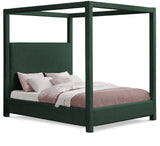 Eden Canopy Bed - Luxury Boucle Fabric Design for Serene Sleep, Elegant Style, and Cozy Retreat