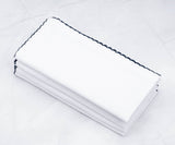 Cloth Napkins - Wedding Napkins - Shell Edge Napkin