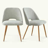 Edwin Modern Upholstered Dining Chair (Set of 2)